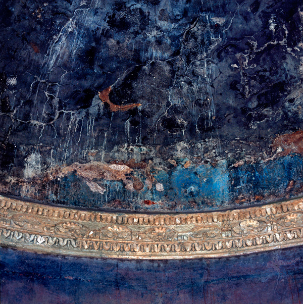 Temple ceiling, Pompeii (2004) archival pigment print, 28&quot; x 28&quot;