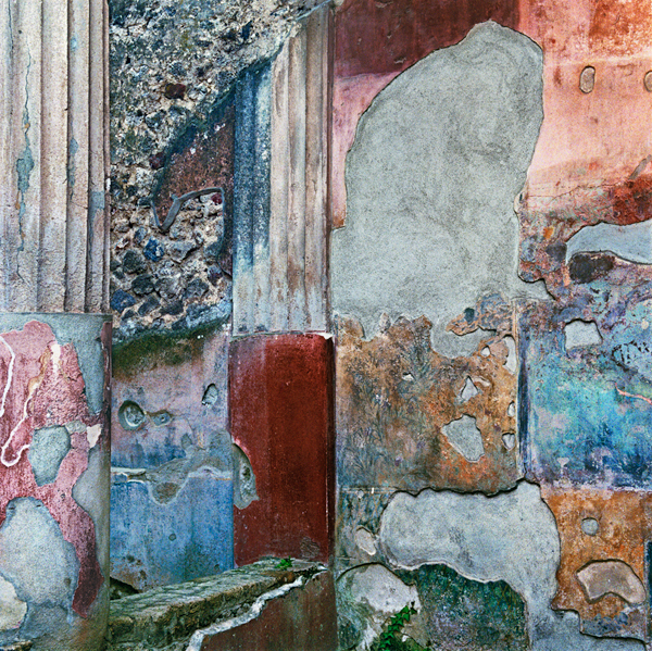 Columns, Pompeii (2004) archival pigment print, 28&quot; x 28&quot;
